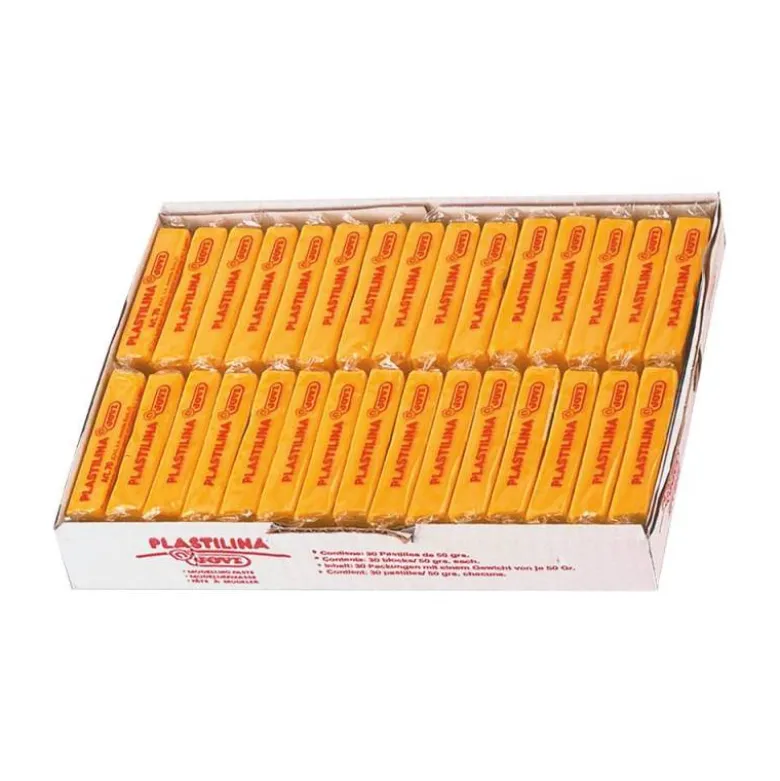 Plastilina Jovi colores surtidos pequeña Caja 30 50 gr