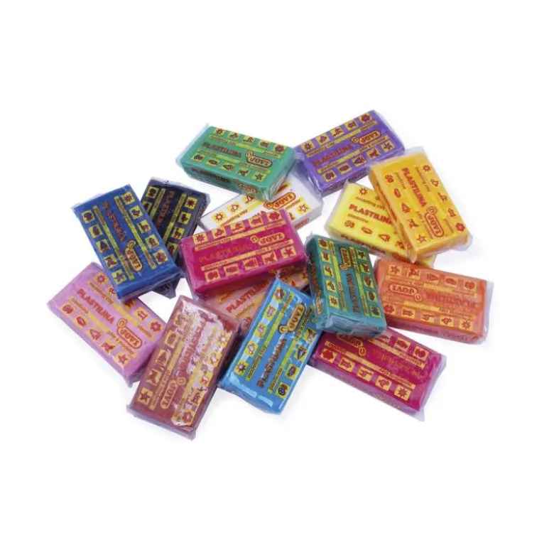 Plastilina Jovi colores surtidos pequeña Caja 30 50 gr