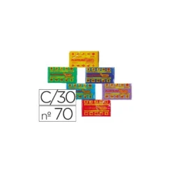 Plastilina Jovi colores surtidos pequeña Caja 30 50 gr