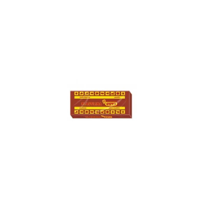 Plastilina Jovi color marron mediano 150 gr