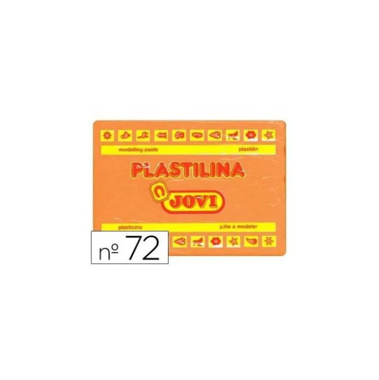 Plastilina Jovi color Naranja grande 350 gr