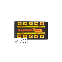 Plastilina Jovi color negro pequeña 50 gr
