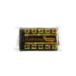 Plastilina Jovi color negro pequeña 50 gr