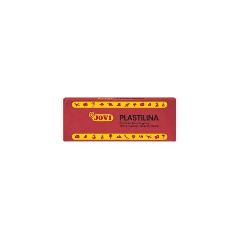 Plastilina Jovi color Rojo mediano 150 gr