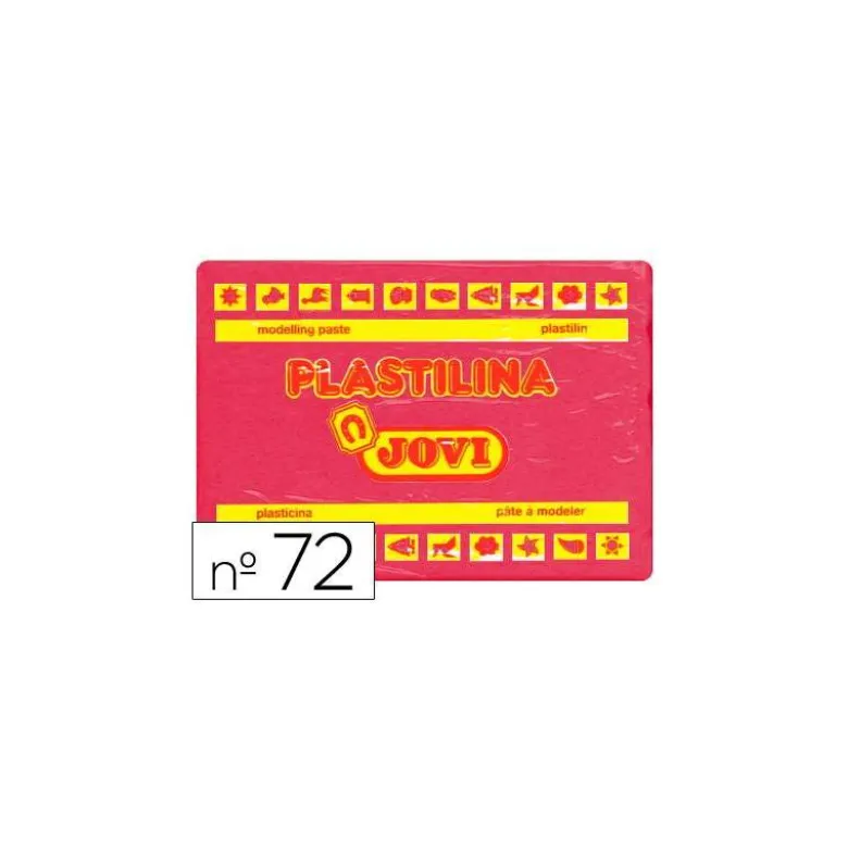 Plastilina Jovi color Rubi grande 350 gr