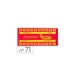 Plastilina Jovi Color Rubi Tamaño Mediano 150 gr