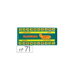 Plastilina Jovi color Verde oscuro mediano 150 gr