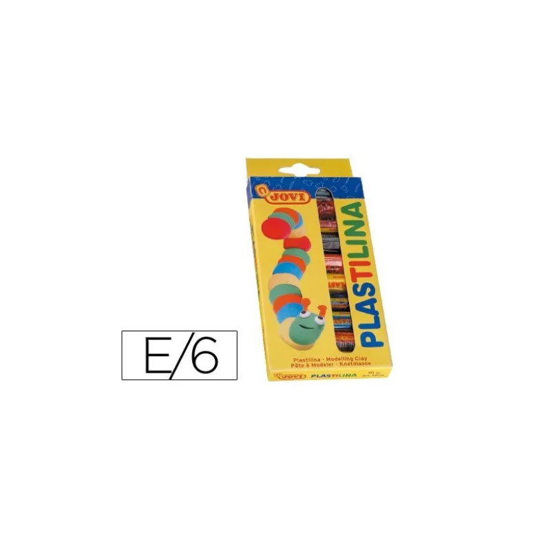Plastilina Jovi estuche 10 barras de 15 gr