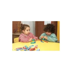 PLASTILINA JOVI MY FIRST BABY SUPER BLANDA 38 G BAUL CON 20 UNIDADES COLORES SURTIDOS + 9 SELLOS MADERA SURTIDOS