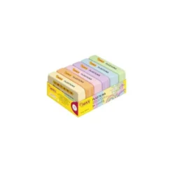 PLASTILINA JOVI 70 SURTIDA TAMAÑO PEQUEÑO COLORES PASTEL SURTIDOS CAJA DE 6 UNIDADES 50 GR