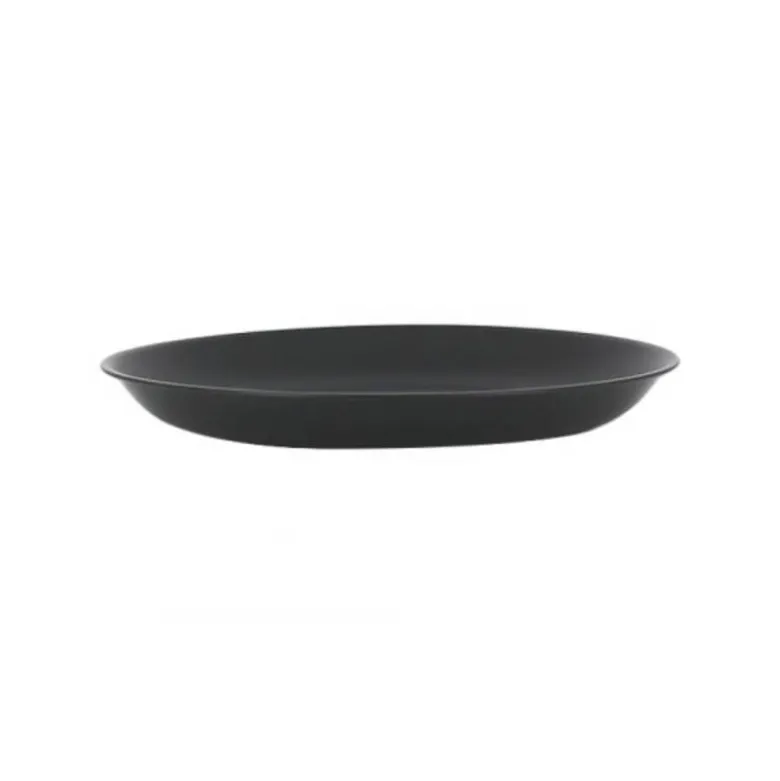 PLATO POLIPROPILENO ARCHIVO 2000 LLANO 23,5 CM DIAMETRO REUTILIZABLE E IRROMPIBLE LIBRE BPA COLOR GRIS