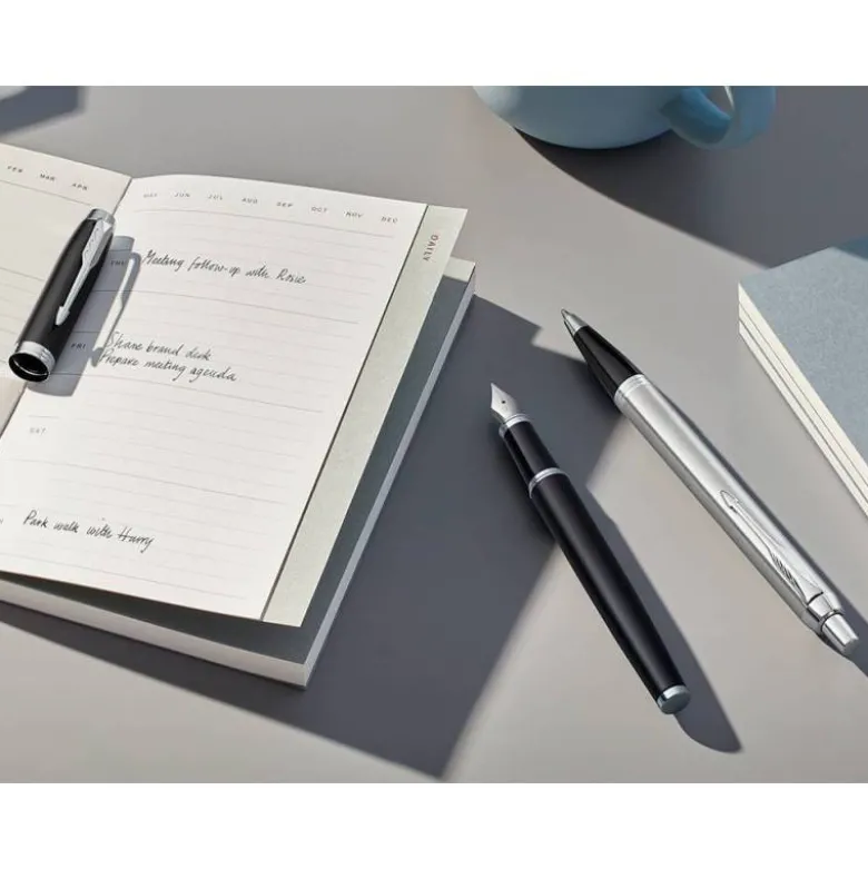 PLUMA PARKER IM ESSENTIAL ACERO CT