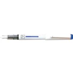 Pluma pilot v pen blanco desechable azul svpn-4wl.