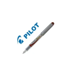 Pluma pilot v pen silver desechable rojo svp-4wr
