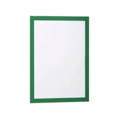 Porta anuncios Durable magnetico adhesivo A4 verde