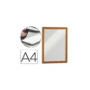 Porta anuncios Durable magnetico adhesivo A4 naranja