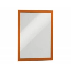 Porta anuncios Durable magnetico adhesivo A4 naranja
