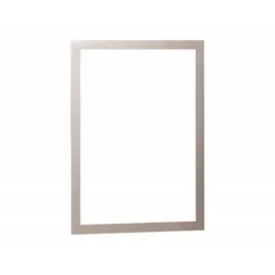 Porta anuncios Durable magnetico adhesivo A4 plata