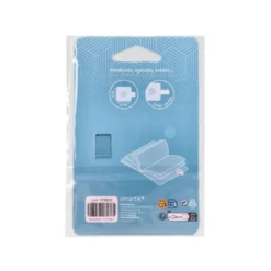 PORTABOLIGRAFO AUTOADHESIVO ANTARTIK PARA CUADERNO NOTE CON ELASTICO HASTA 15 MM GROSOR 80 MM AZUL CLARO 40X40