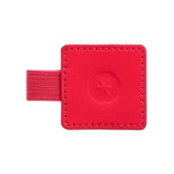 PORTABOLIGRAFO AUTOADHESIVO ANTARTIK PARA CUADERNO NOTE CON ELASTICO HASTA 15 MM GROSOR 80 MM FUCSIA 40X40 MM