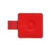 PORTABOLIGRAFO AUTOADHESIVO ANTARTIK PARA CUADERNO NOTE CON ELASTICO HASTA 15 MM GROSOR 80 MM ROJO 40X40 MM