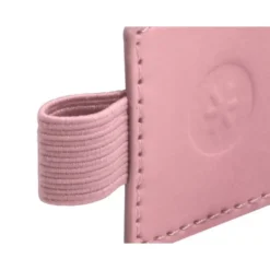 PORTABOLIGRAFO AUTOADHESIVO ANTARTIK PARA CUADERNO NOTE CON ELASTICO HASTA 15 MM GROSOR 80 MM ROSA 40X40 MM