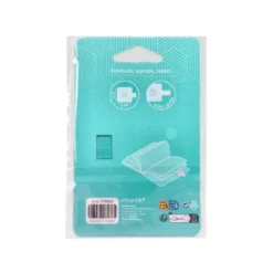 PORTABOLIGRAFO AUTOADHESIVO ANTARTIK PARA CUADERNO NOTE CON ELASTICO HASTA 15 MM GROSOR 80 MM TURQUESA 40X40