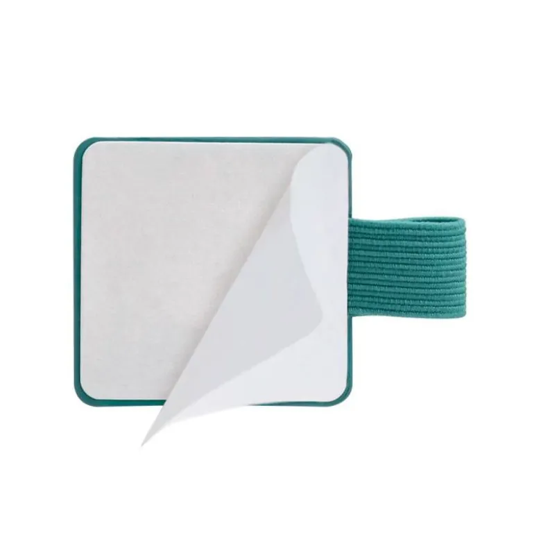 PORTABOLIGRAFO AUTOADHESIVO ANTARTIK PARA CUADERNO NOTE CON ELASTICO HASTA 15 MM GROSOR 80 MM VERDE AGUAMARINA