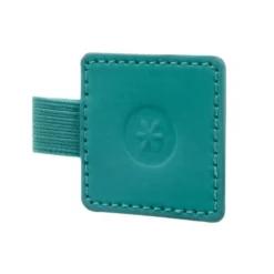 PORTABOLIGRAFO AUTOADHESIVO ANTARTIK PARA CUADERNO NOTE CON ELASTICO HASTA 15 MM GROSOR 80 MM VERDE AGUAMARINA
