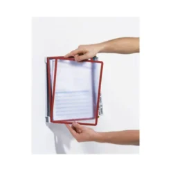 PORTACATALOGO DE PARED DURABLE VARIO WALL CON 10 FUNDAS DIN A4 COLORES SURTIDOS