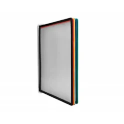 PORTACATALOGO DE PARED PLASTICO LIDERPAPEL CON 10 FUNDAS DIN A4 COLORES SURTIDOS
