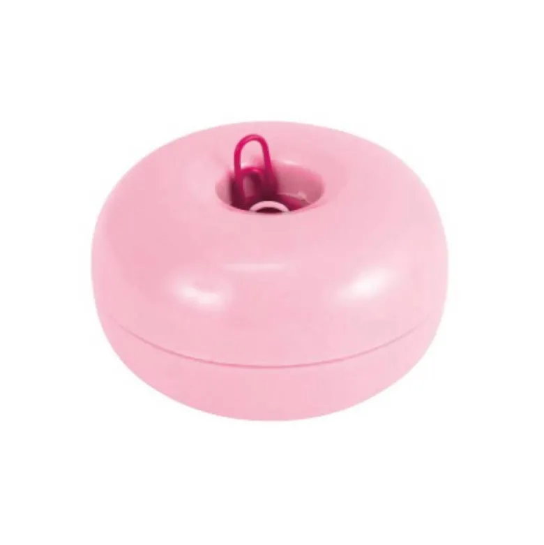PORTACLIPS IMAGINOVO IMANTADO 28MM CON 150 CLIPS ROSA