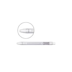 PORTAGOMAS Q-CONNECT CON CLIP PUNTA GOMA BLANCA REDONDA COLOR BLANCO 5X90 MM