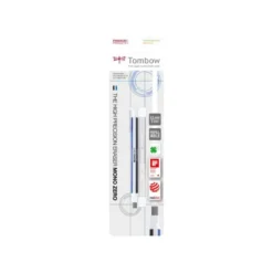 PORTAGOMAS TOMBOW MONO ZERO CON CLIP GOMA RECTANGULAR 2,5MM X 5MM+ 2 RECAMBIOS