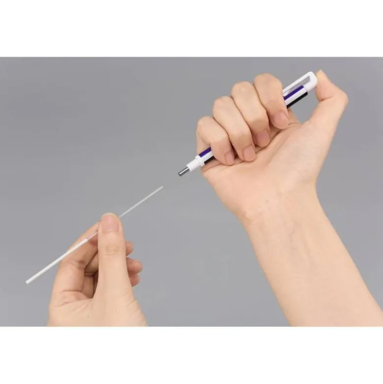 PORTAGOMAS TOMBOW MONO ZERO CON CLIP GOMA REDONDA 2,3MM DIAMETRO + 2 RECAMBIOS