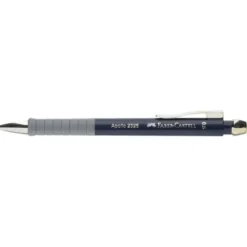 PORTAMINAS FABER CASTELL 0.5 MM APOLLO RETRACTIL COLOR AZUL OSCURO