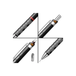 PORTAMINAS ROTRING TIKKY RETRO 0,5 MM COLOR NEGRO