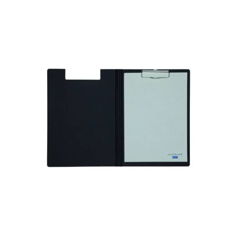 PORTANOTAS MAUL BALANCE DIN A4 CARTON REFORZADO 8 MM CON PINZA COLOR NEGRO