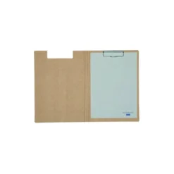 PORTANOTAS MAUL BALANCE DIN A4 CARTON REFORZADO 3 MM CON PINZA COLOR KRAFT
