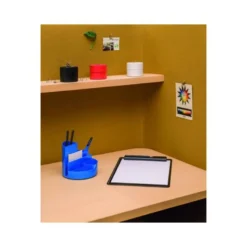 PORTANOTAS MAUL GO DIN A4 PLASTICO RECICLADO CON PINZA COLOR NEGRO