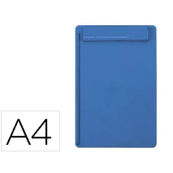 PORTANOTAS MAUL GO DIN A4 PLASTICO RECICLADO CON PINZA COLOR AZUL