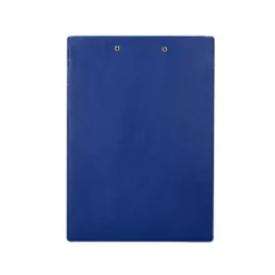 PORTANOTAS Q-CONNECT PLASTICO 50% RECICLADO DIN A4 AZUL GROSOR 2,1 MM