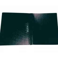 Portanotas plastico con miniclip lateral Liderpapel negro