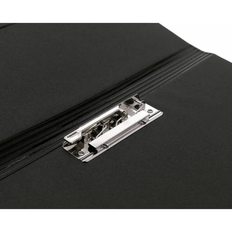 Portanotas plastico con miniclip superior Liderpapel negro