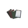 Portanotas plastico folio con pinza superior Pardo azul