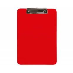 PORTANOTAS Q-CONNECT PLASTICO DIN A4 ROJO 2,5MM