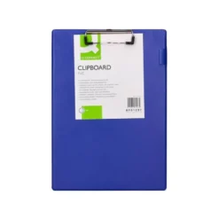Portanotas Q-connect PVC Din A4 azul
