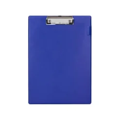 Portanotas Q-connect PVC Din A4 azul