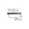 Portaplanos plastico extensible 75cm diametro 9 cm Liderpapel color gris