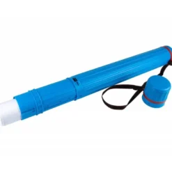 Portaplanos plastico extensible 75cm diametro 9 cm Liderpapel color azul
